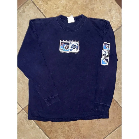 Vintage Tennesee Titans Frank Wycheck Shirt Mens‎ Large Y2K Music City Miracle - Picture 1 of 8